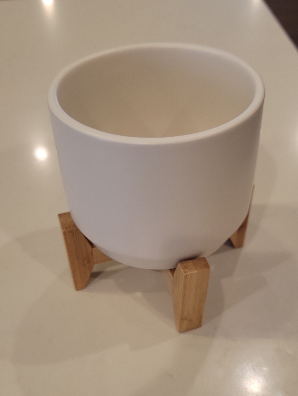 Pottery Barn Pot With Stand